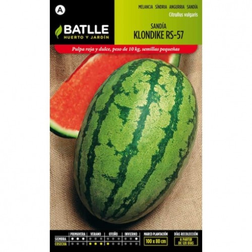 BATLLE SOBRES HORT. SANDIA KLONDIKE C/10 BATLLE